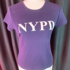 Acme blue NYPD tee size L